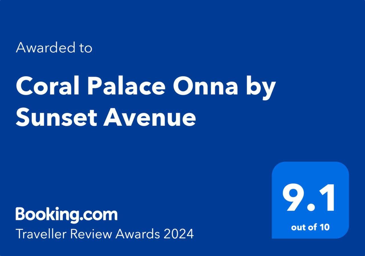 Coral Palace Onna By Sunset Avenue Exterior foto